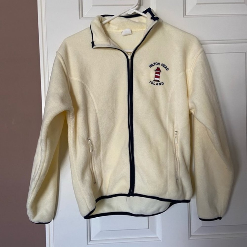 Yellow Fuzzy Zip Up